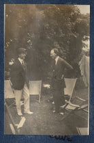 Clive Bell and an unknown man NPG Ax140549