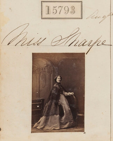 Miss Sharpe NPG Ax63721