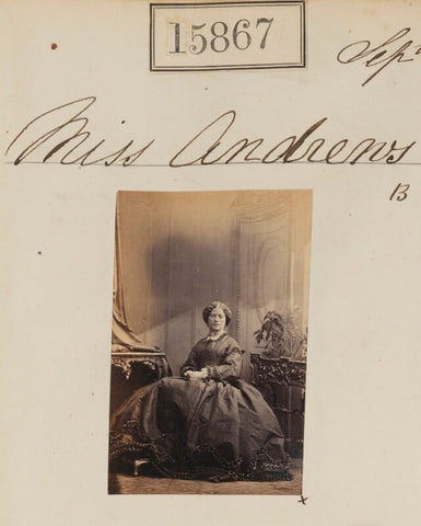 Miss Andrews NPG Ax63797