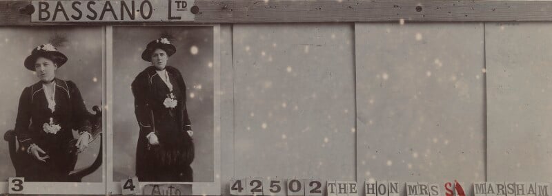 Dame (muriel) joan marsham (née warry) npg ax136923