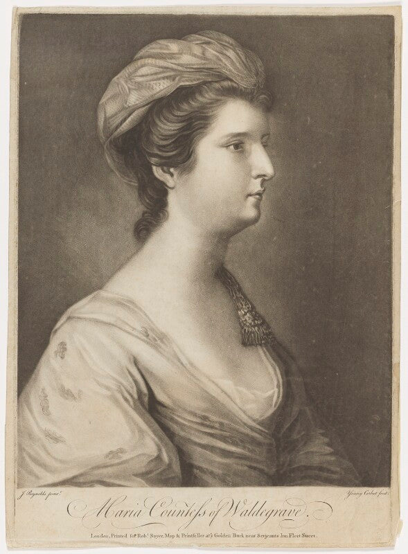Maria (née walpole), duchess of gloucester and edinburgh npg d10798