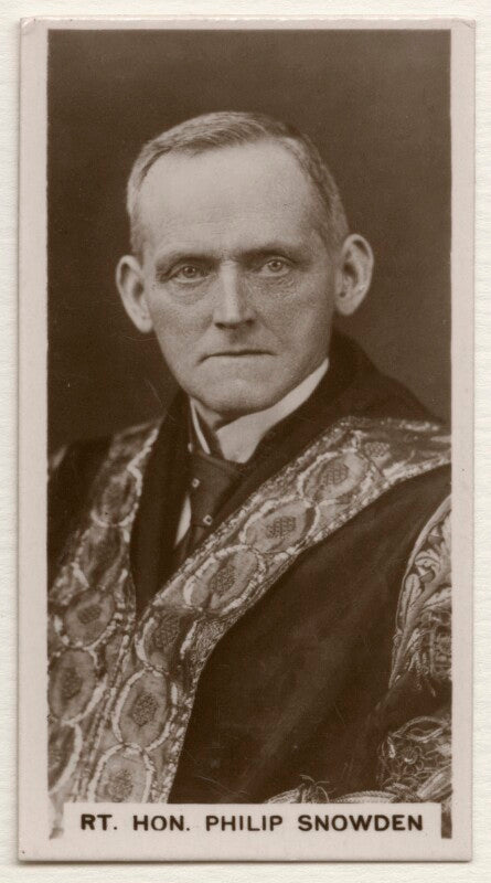 Philip snowden, viscount snowden npg x196377