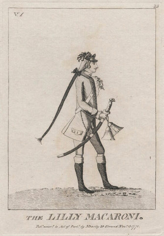 William John Kerr, 5th Marquess of Lothian ('The Lilly Macaroni') NPG D48637