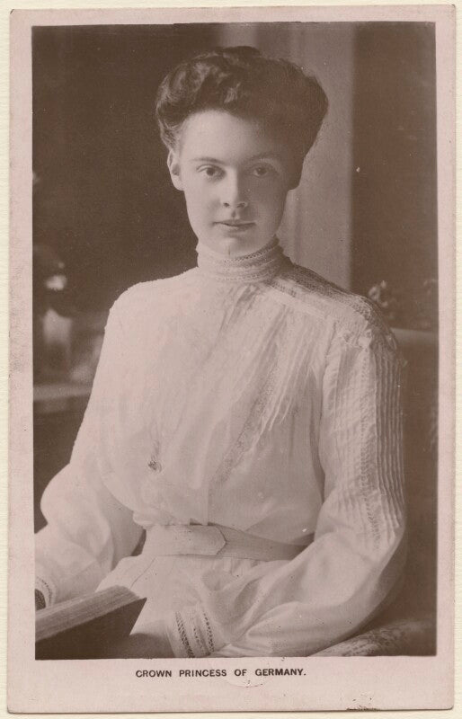 Cecile, german crown princess and crown princess of prussia npg x74477