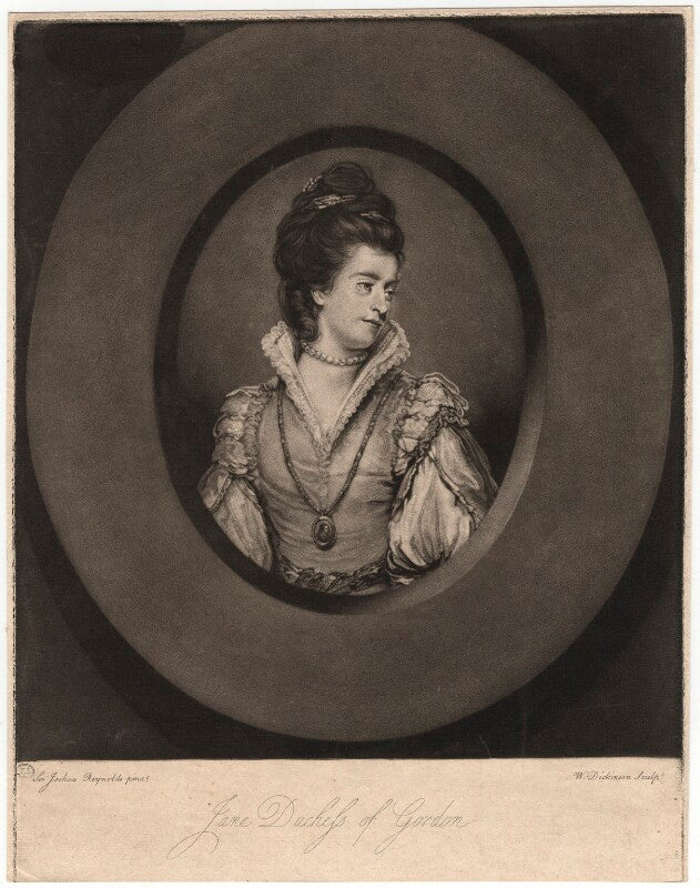 Jane gordon (née maxwell), duchess of gordon npg d2450