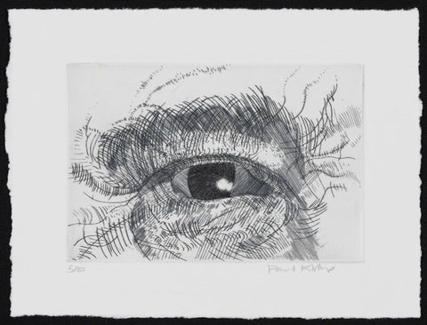 Engraving of an eye NPG D49609