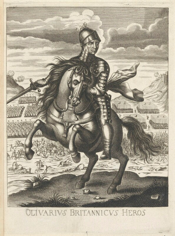 Oliver cromwell npg d22714