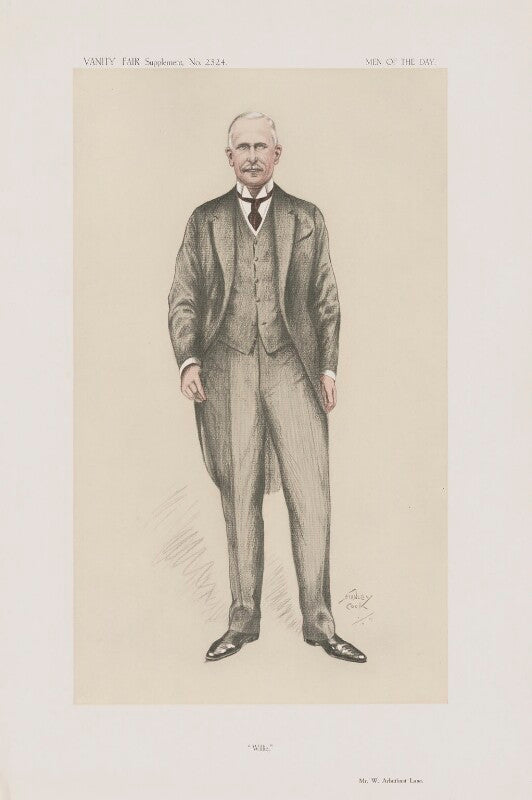 Sir (william) arbuthnot lane, 1st bt ('men of the day. no. 2324. "willie."') npg d45714