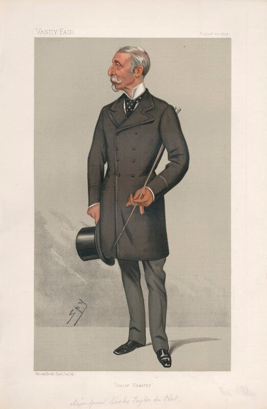 Sir charles taylor du plat ('men of the day. no. 514.') npg d44556