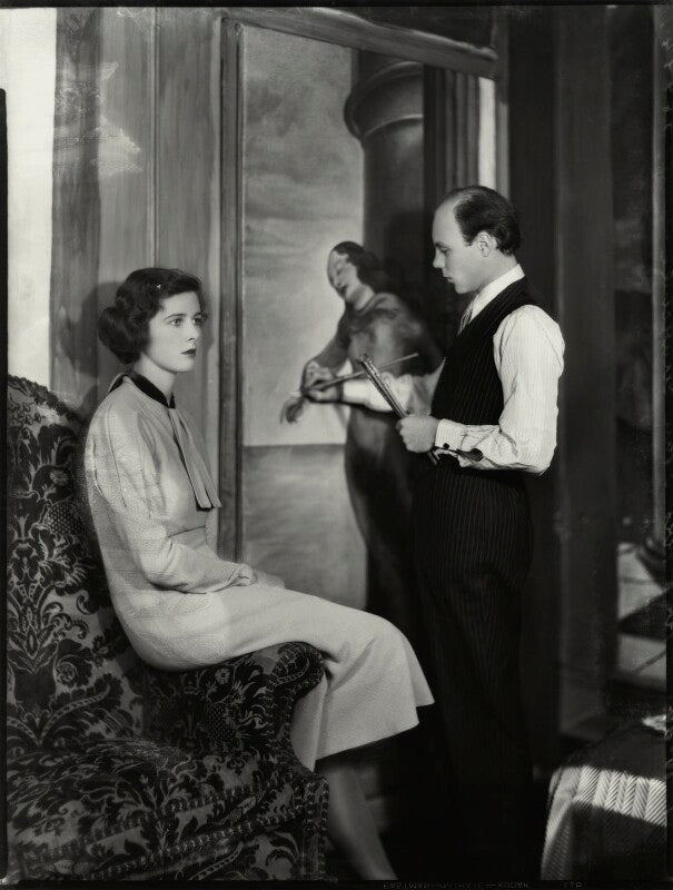 Angela mary churchill (née culme seymour); john george spencer churchill npg x151200