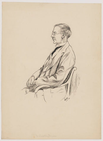 Maurice Buxton Forman NPG D37732