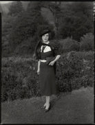 Sabine Vanden-Bempde-Johnstone, Lady Derwent (née Countess Sabine Czaykowska) NPG x151193