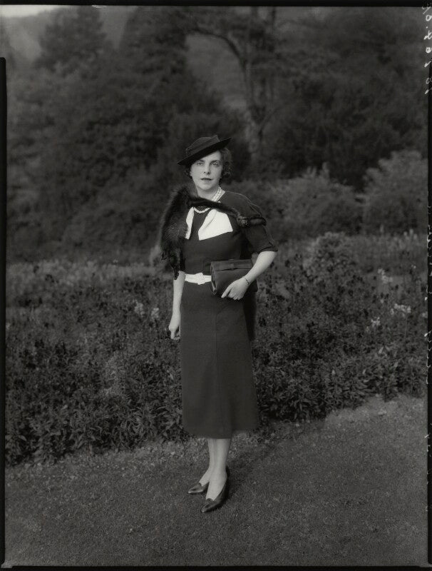 Sabine vanden bempde johnstone, lady derwent (née countess sabine czaykowska) npg x151193