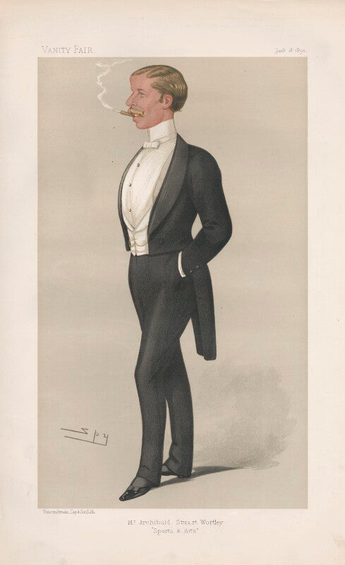 Archibald john stuart wortley ('men of the day. no. 457.') npg d44473