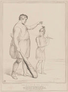 The Giant and the Dwarf (Daniel O'Connell; John Russell, 1st Earl Russell) NPG D41457