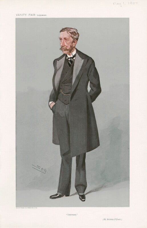 Sir nicholas roderick o'conor ('men of the day. no. 1064. "diplomacy."') npg d45378