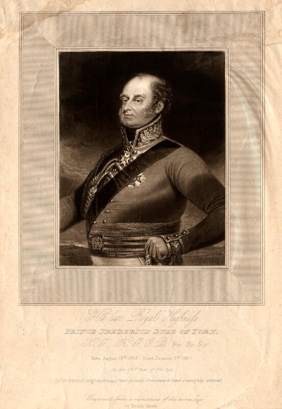 Frederick, duke of york and albany npg d10825