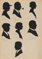 Leslie C. Williams?; P. Crowly; F. Crowly; H. Shepherdson; A. Crowly?; C.H. Crowly; M. A. Crowly? NPG D46441