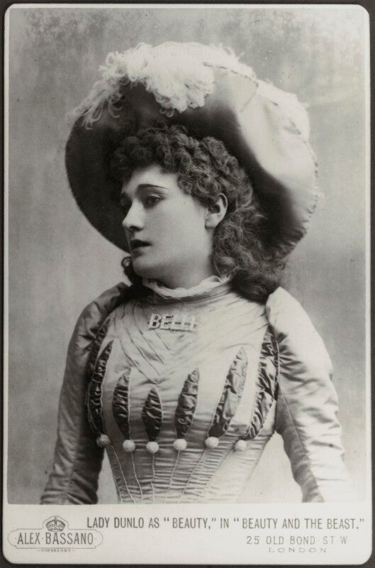 Belle bilton as beauty in 'beauty and the beast' npg x152516