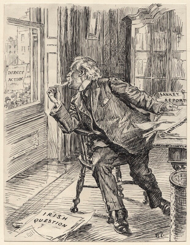 The solution (david lloyd george) npg d9836