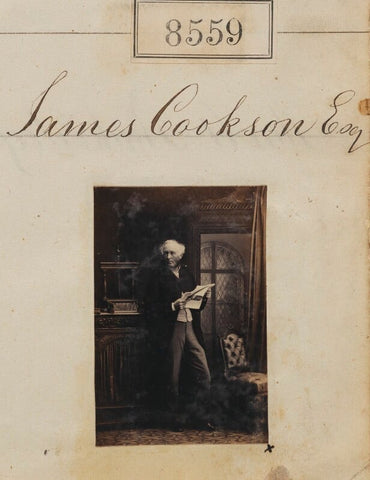 James Sawrey-Cookson ('James Cookson Esq.') NPG Ax58382