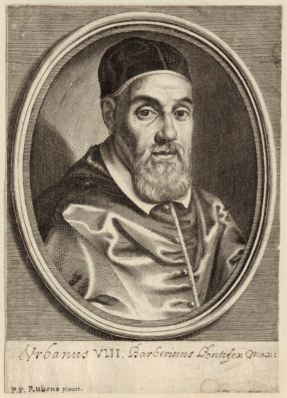 Pope Urban VIII (Maffeo Barbarini) NPG D26217