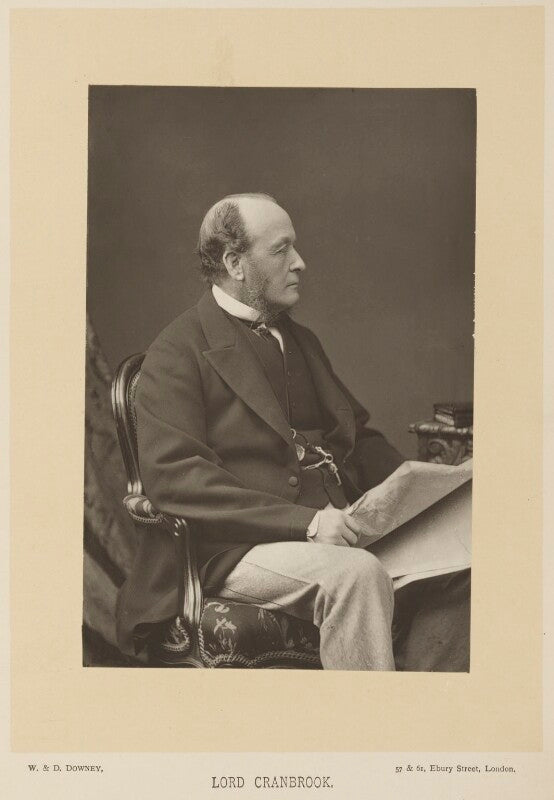 Gathorne gathorne hardy, 1st earl of cranbrook npg ax15926