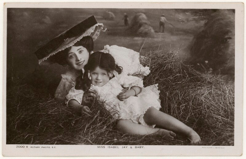 'isabel jay & baby' (isabel jay; hon. cecilia claribel anderson (née cavendish)) npg x201153