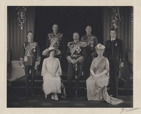King George V with his family NPG x137834