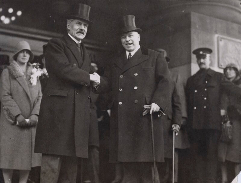 Ramsay macdonald; william lyon mackenzie king npg x194134