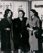 Violetta Elvin; Ninette de Valois; Margot Fonteyn NPG x184371