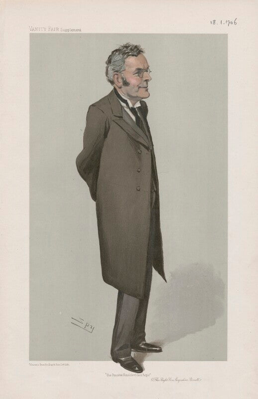 Augustine birrell ('men of the day. no. 998. "the passive resister's last hope (the right hon. augustine birrell.)"') npg d45310