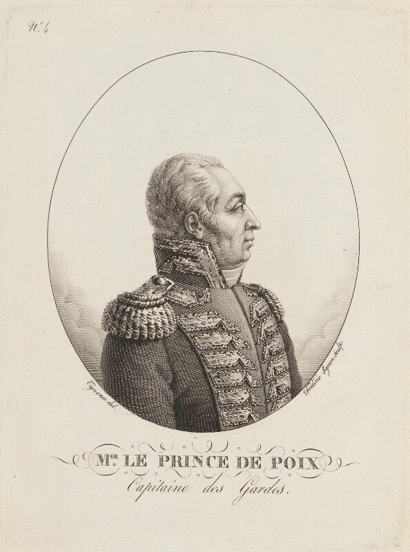 Philippe louis marc antoine de noailles, prince de poix npg d15465
