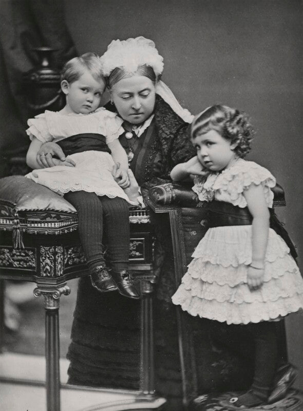 Prince arthur of connaught; queen victoria; margaret, crown princess of sweden npg x158990