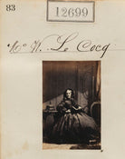 Mrs W. Le Cocq NPG Ax62342