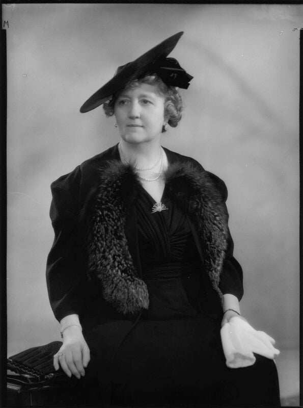 Lady joan elizabeth mary verney (née cuffe) npg x156464