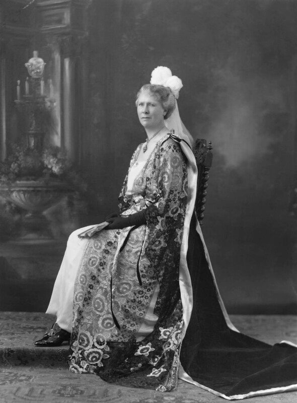 (anne) frances may blomfield (née burra) npg x18801