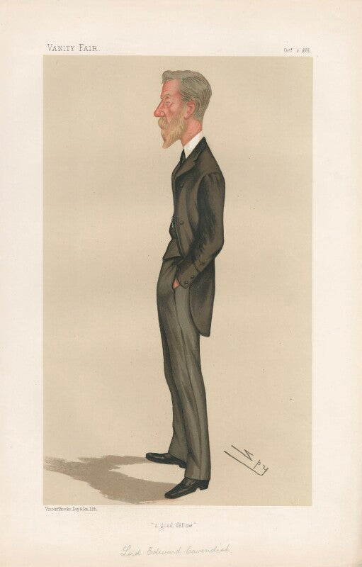 Lord edward cavendish ('statesmen. no. 501.') npg d44299