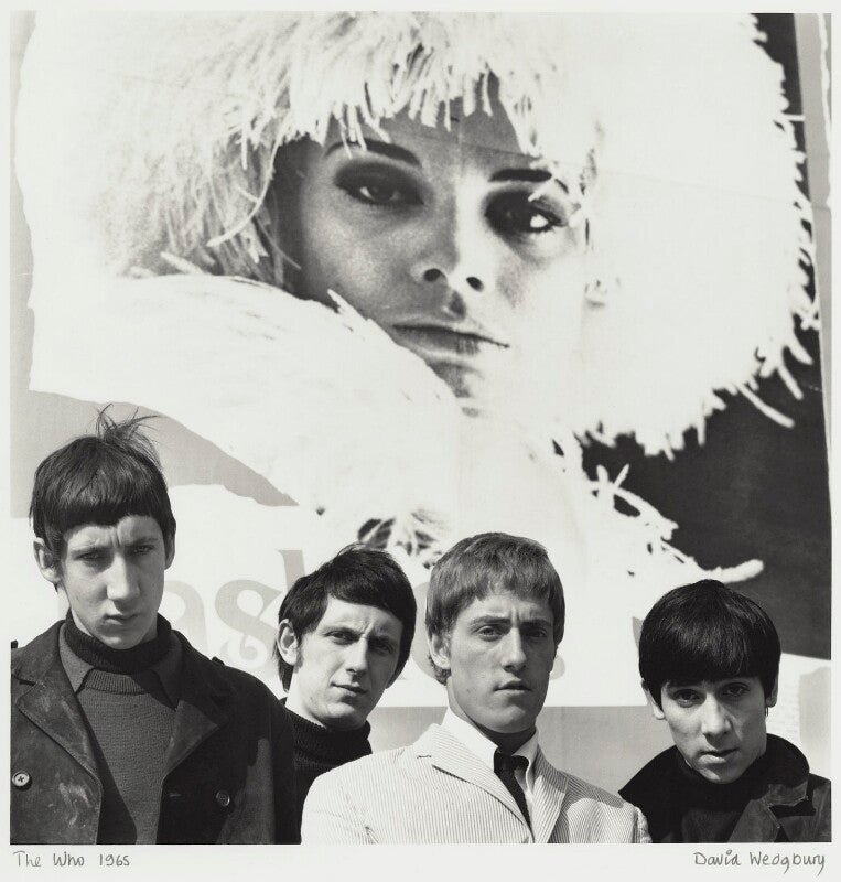 The who (pete townshend; john entwistle; roger daltrey; keith moon) npg x47361