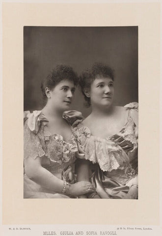 Giulia Ravogli; Sofia Ravogli NPG Ax27894