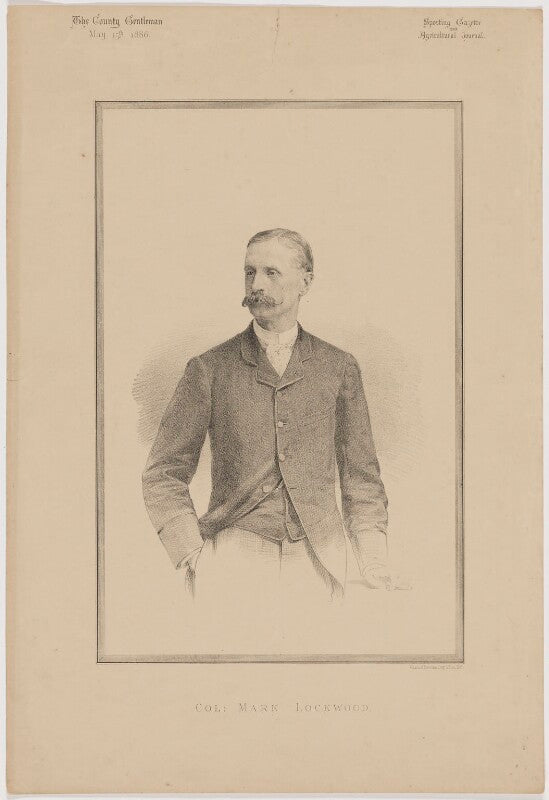 Amelius mark richard lockwood (né wood), 1st baron lambourne npg d46176