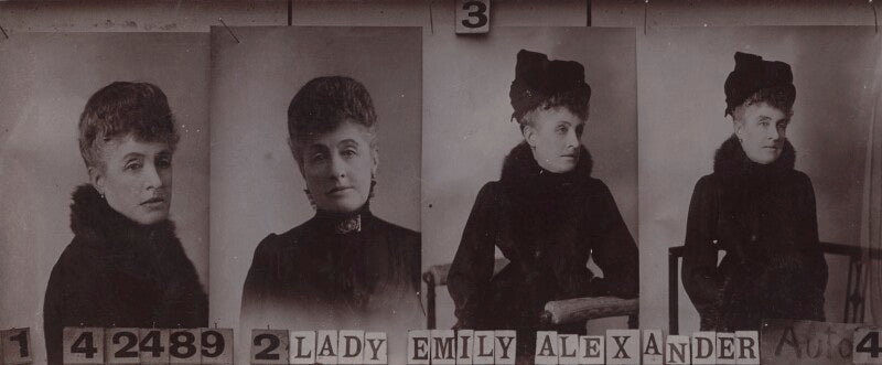 Lady emily harriet catherine alexander (née st lawrence) npg ax136938