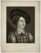 Anne, Queen of Hungary wrongly identified as Lady Jane Grey NPG D32037