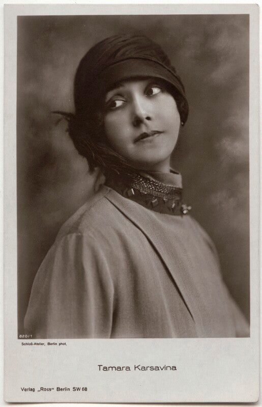 Tamara karsavina npg x139701