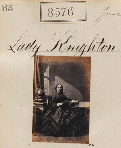 Lady Clementina Knighton (née Jameson) ('Lady Knighton') NPG Ax58399