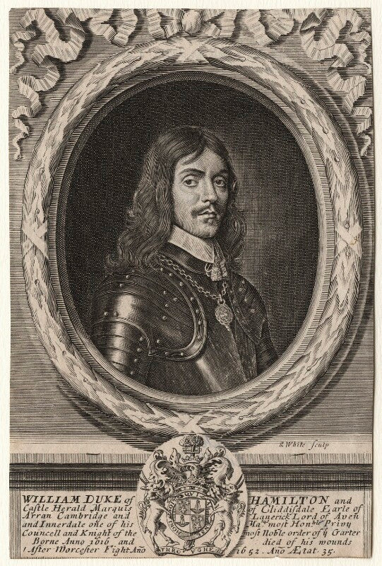 William hamilton, 2nd duke of hamilton npg d17052