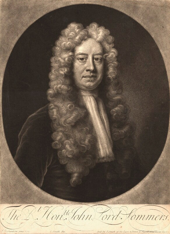 John somers, baron somers npg d9184
