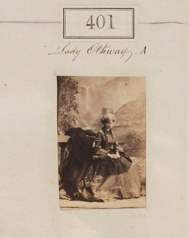 Eliza price noble (née campbell), lady otway (later mrs leathem) npg ax50153