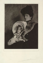 Audrey Joyce Lucia Gibson (née Stamp); Alice Maud Stamp (née Hunt) NPG x128823