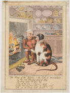 The Man of the Woods & the Cat-o'-mountain (Sir Matthew Wood, Bt; Princess Caroline of Brunswick-Wolfenbüttel) NPG D8094